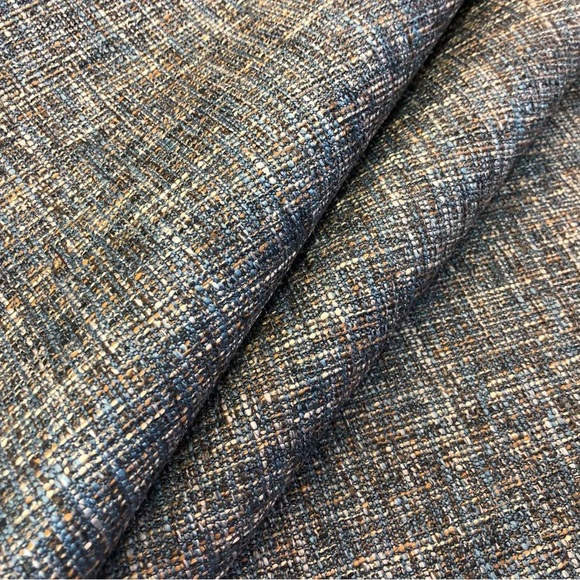 Yankee Texture Tweed Fabric in Lunar Green - Picture 6 of 11